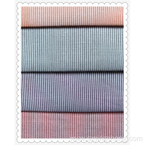 Poly Cotton Colourful Stripe Fabric